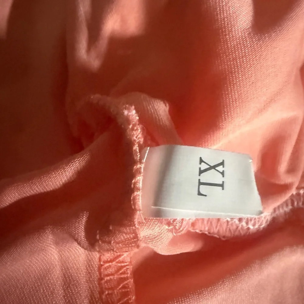 Coral pink matching set - XL